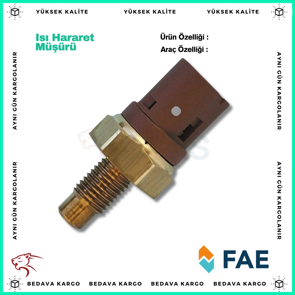 Isi Hararet Musuru 2 Fis Renault Laguna 2 N7q - 7700828565 - Yedek Parça