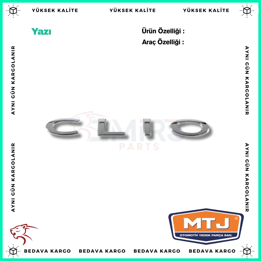 Clio Yazi Renault Clio - 908893003R - Yedek Parça