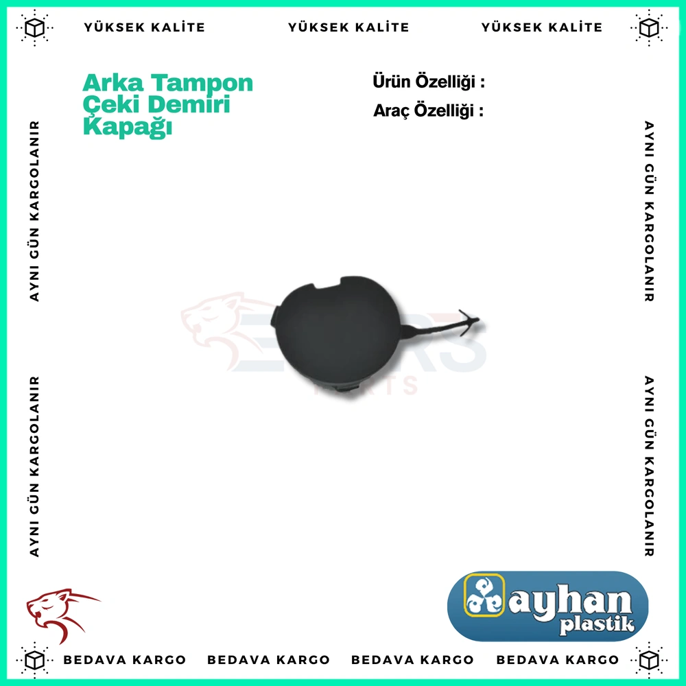 Arka Tampon Ceki Demir Kapagi Renault Clio Symbol 13-17 - 511652730R - Yedek Parça