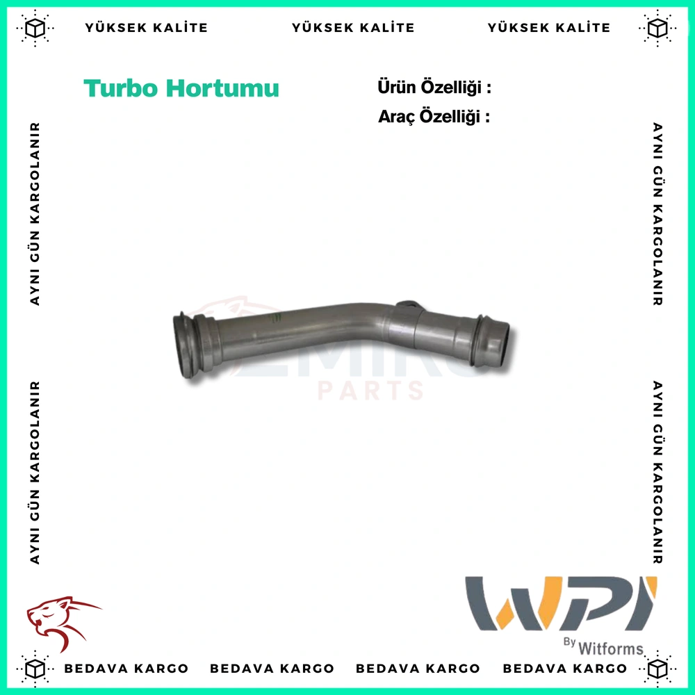 Turbo Hortumu Renault Megane 3 Fluence 1.5 DCI - 144603877R - Yedek Parça