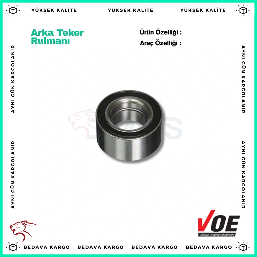 Arka Teker Rulmani Renault R21 Manager - 7701463986 - Yedek Parça