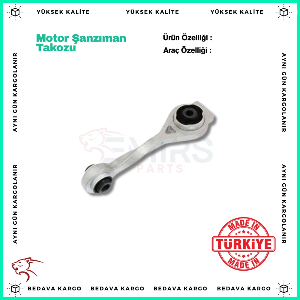 Motor Sanziman Takozu Alt Renault Clio Kangoo Megane 1 Scenic 1 1.5 DCI K9k - 8200493821 - Yedek Parça