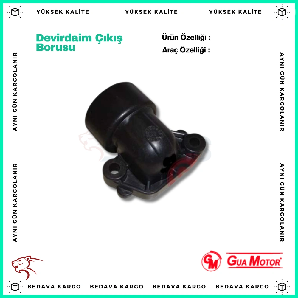 Devirdaim Cikis Borusu Renault Clio 3 1.2 16v 05- - 7701041348 - Yedek Parça