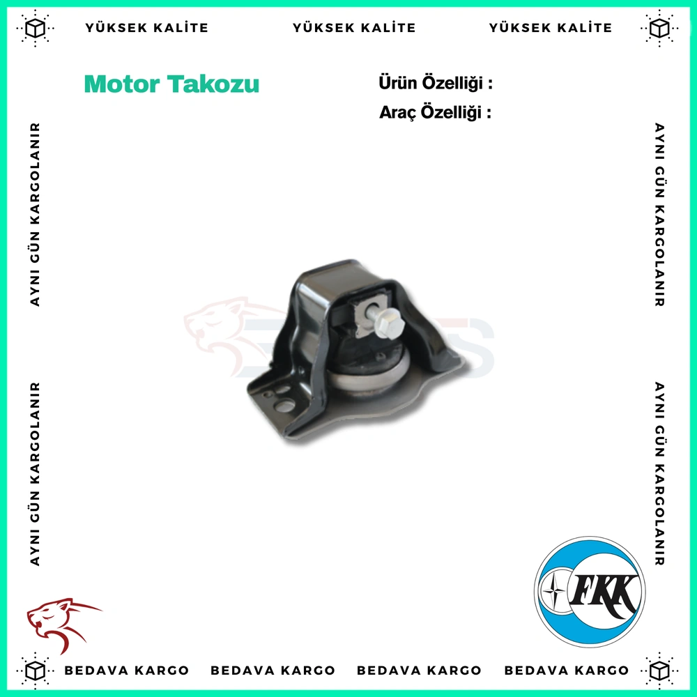 Motor Takozu Sag Dacia Logan 1.5 DCI Mcv Yagli - 6001549202 - Yedek Parça