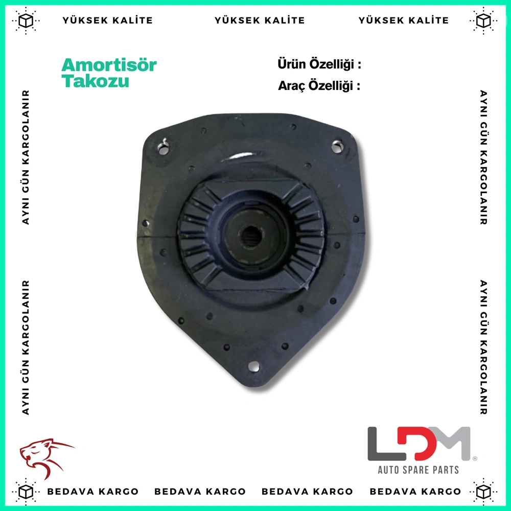 Amortisor Takozu Sag-Sol Renault Megane 3 Fluence Scenic - 543200001R - Yedek Parça