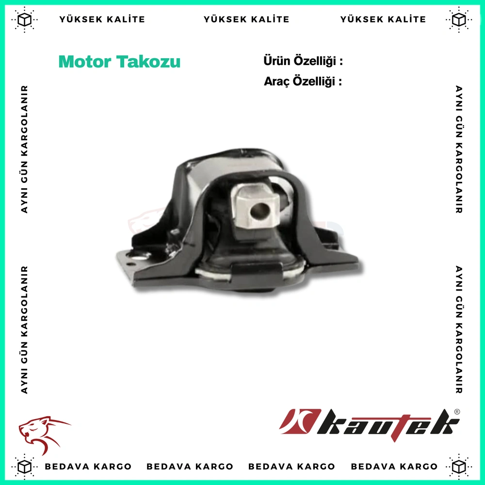 Motor Takozu Renault 2033- Megane 2 Scenic 2 Dacia Logan 1.6 - 8200014931 - Yedek Parça