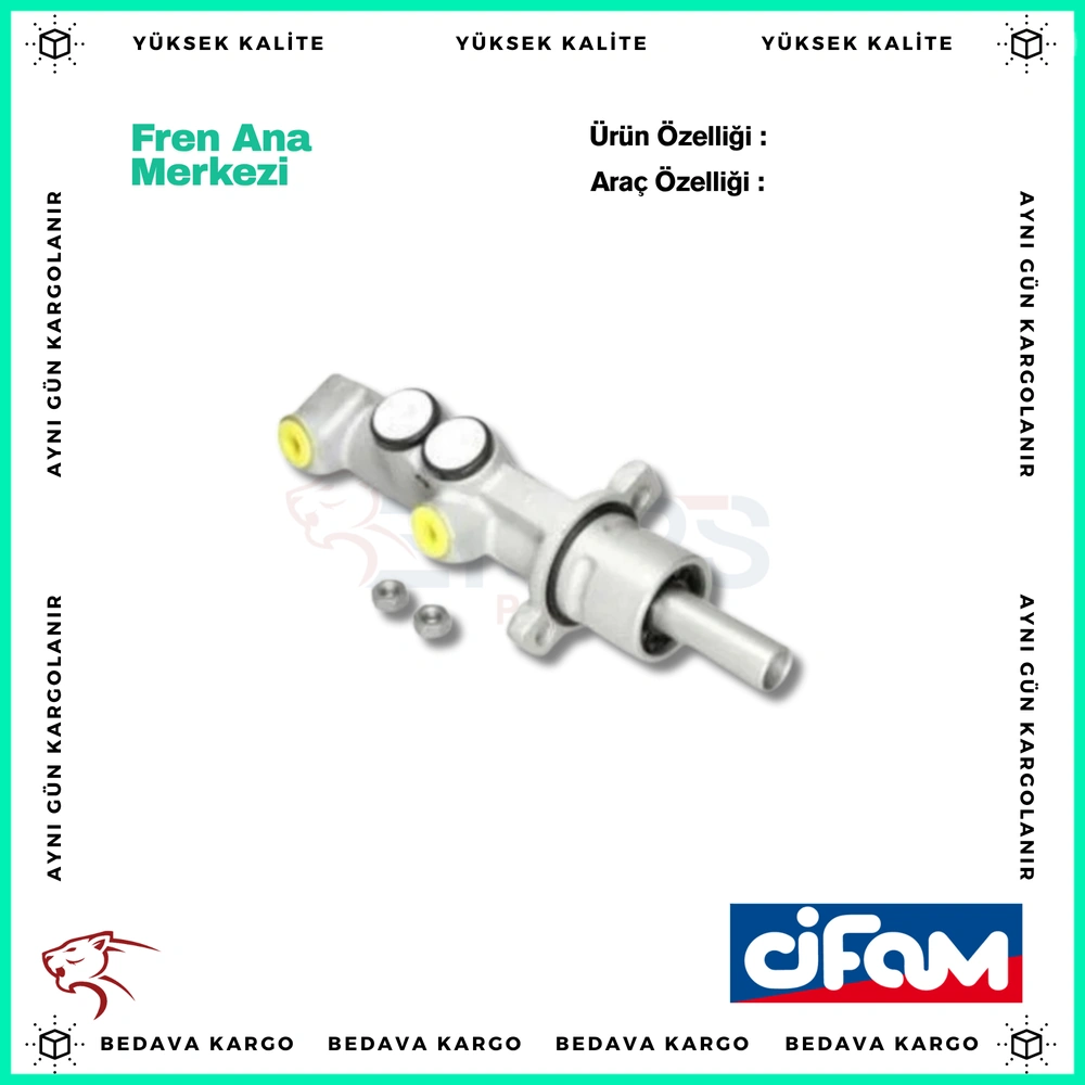 Fren Ana Merkezi Renault Master - 7701207979 - Yedek Parça