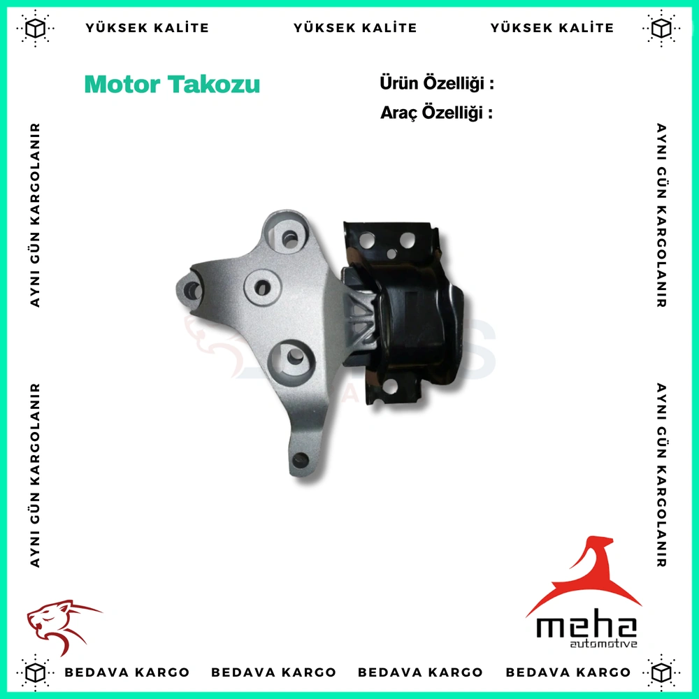 Motor Takozu Sag Renault Clio 3 Modus 1.4 1.6 16v - 112106691R - Yedek Parça