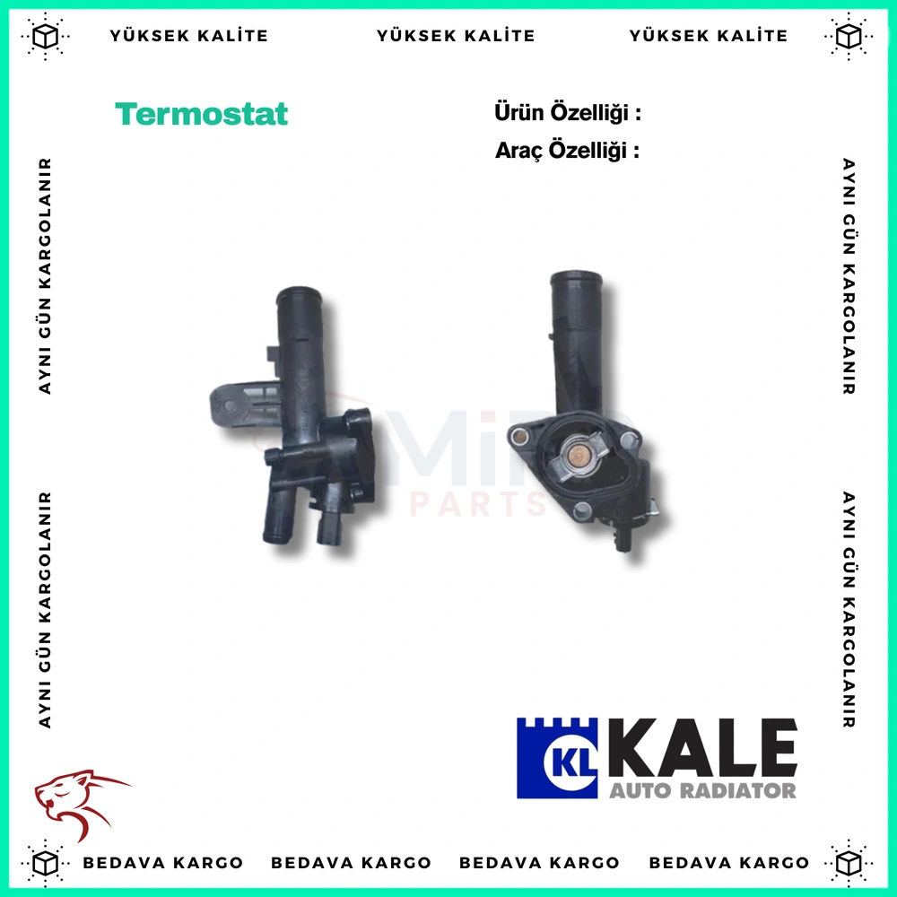 Termostat Renault Fluence K9k 1.5 - 110605536R - Yedek Parça