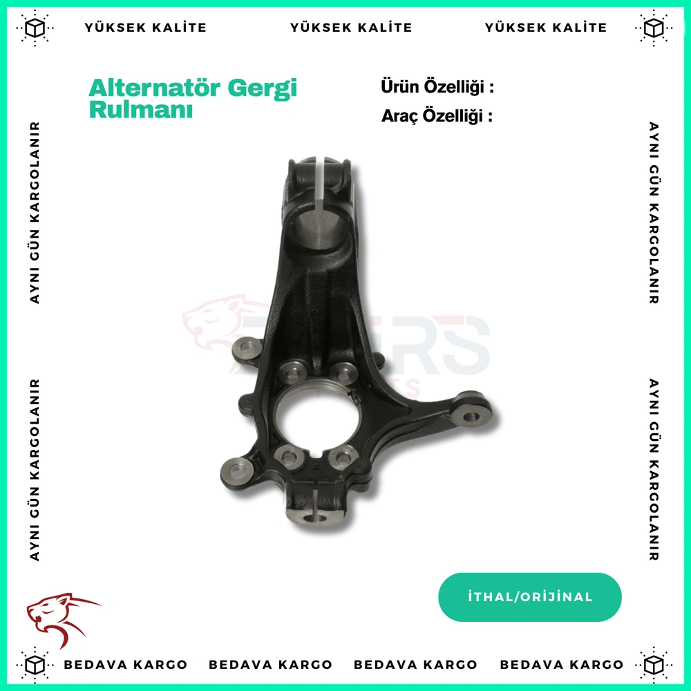Alternator Gergi Rulmani Kutuklu Renault Clio Kangoo Megane 2 1.5 DCI 1.4 1.6 16v K4m K4j - 117501113R - Yedek Parça