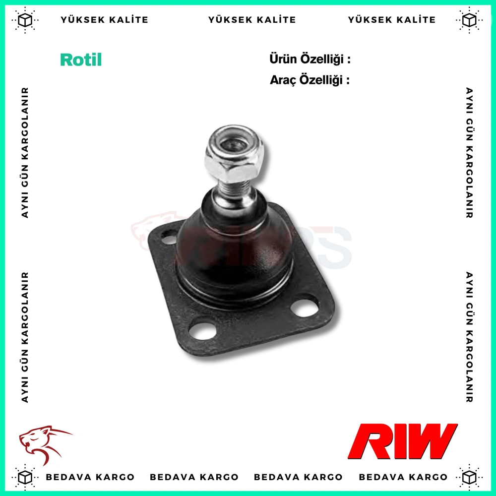 Rotil Ust Renault R12 - 7701455906 - Yedek Parça