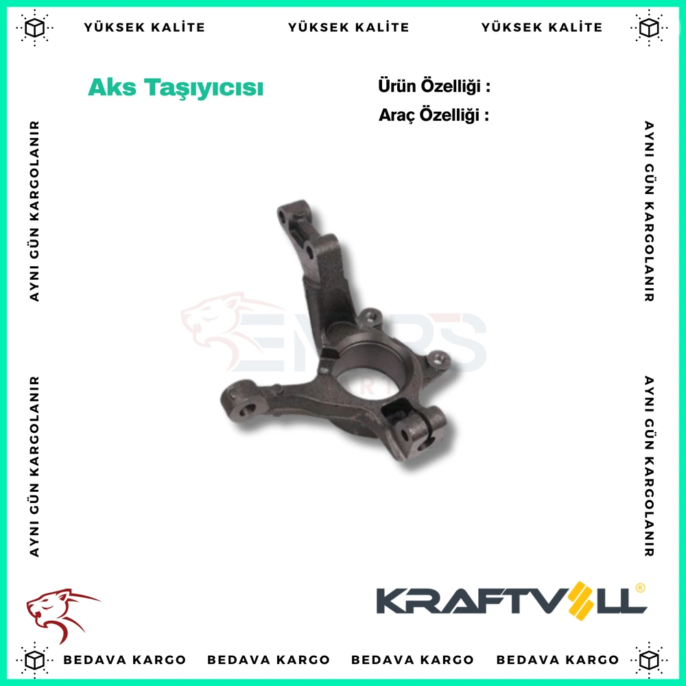 Aks Tasiyicisi Sol On Absli 72mm Dacia Logan 2004-2012 - 6001549731 - Yedek Parça