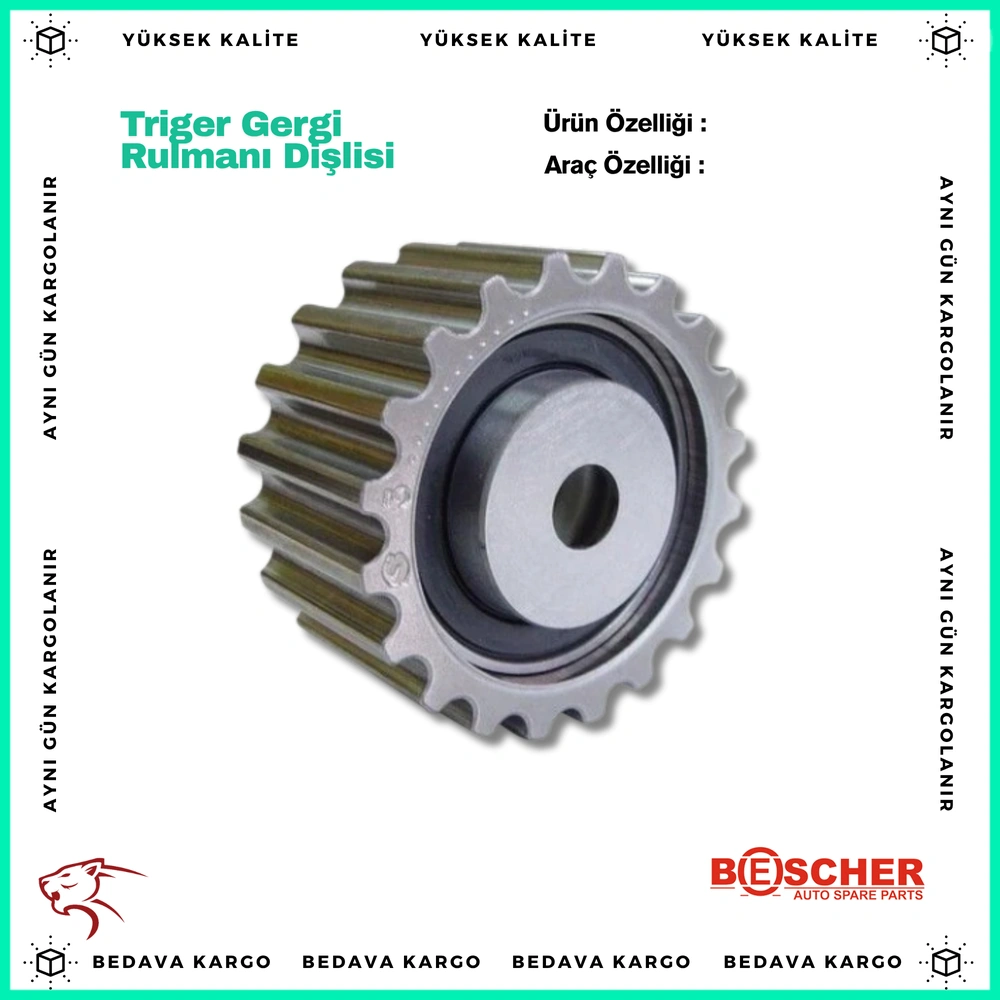 Triger Gergi Rulmani Dislisi Avare 98-02 Renault Megane 1 Laguna 1 2.0i 8v 110 Hp - 7700875305 - Yedek Parça