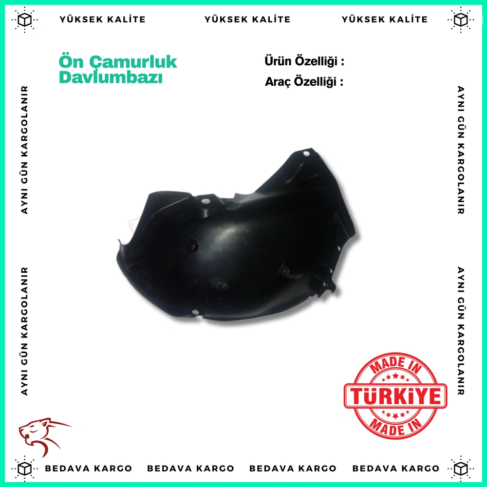 On Camurluk Davlumbazi Sag (On Parca) Renault Clio 4 - Iv 12- - 638442576R - Yedek Parça