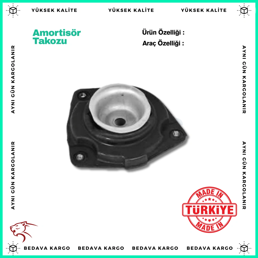 Amortisor Takozu On Sag Renault Clio 3 05- Modus 04- - 8200504295 - Yedek Parça