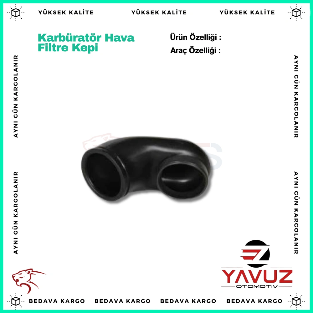 Karburator Hava Filtre Kepi Renault R12 - 7700525627 - Yedek Parça