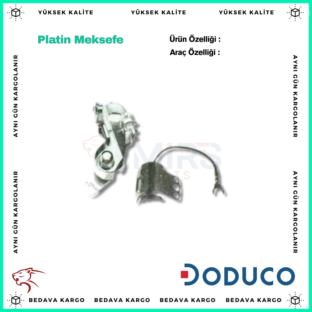 Platin + Meksefe Renault R12 - 611845131 - Yedek Parça