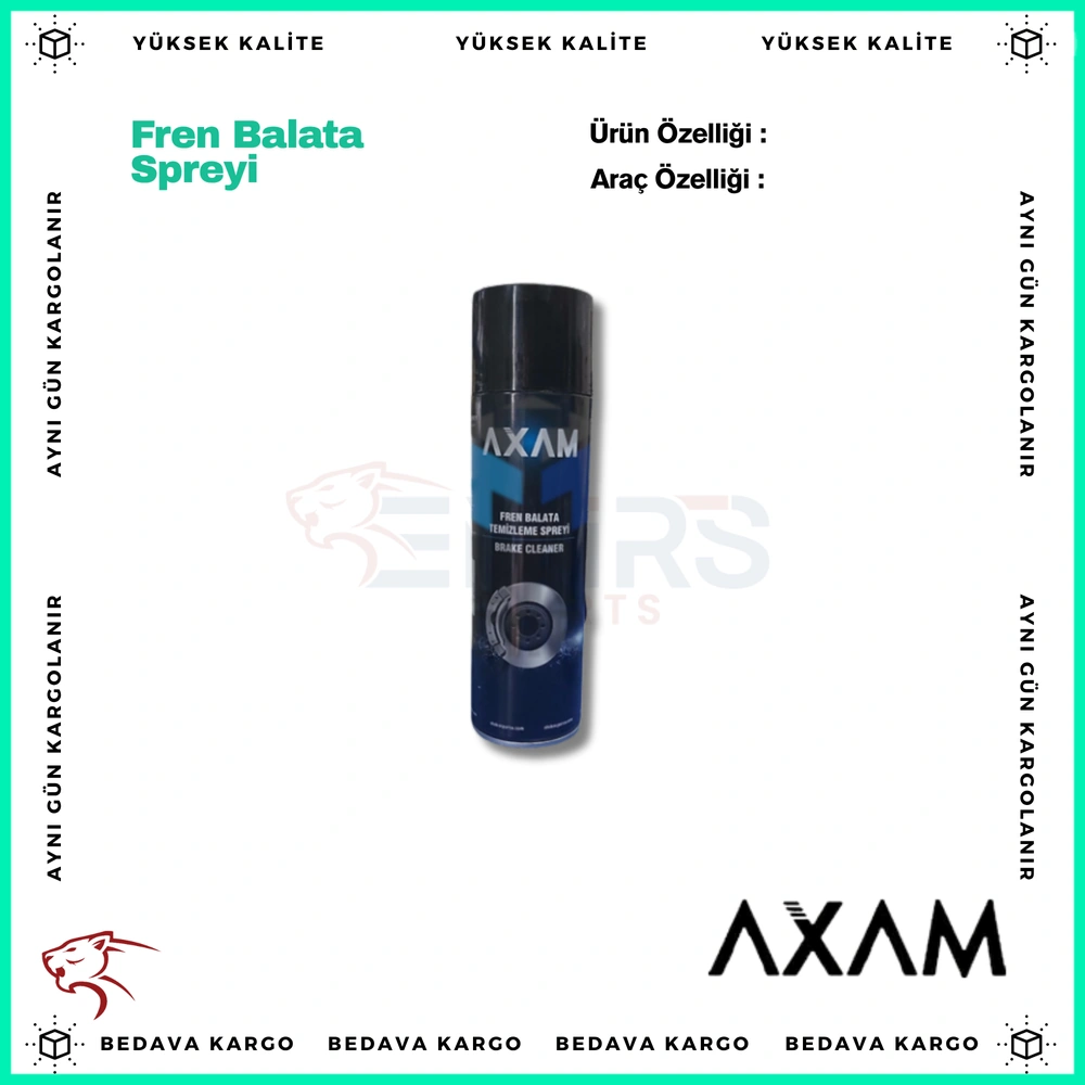 Fren Balata Spreyi 500ml - 7702258759 - Yedek Parça
