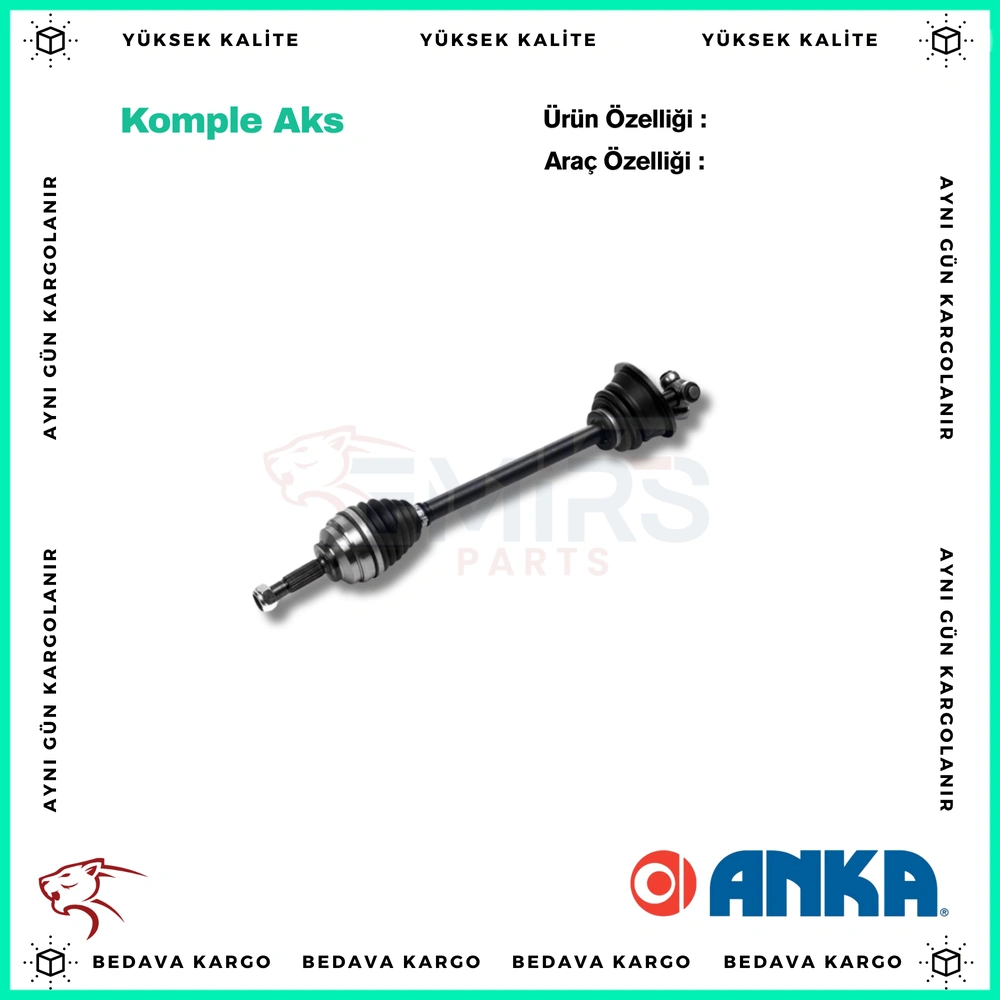 Komple Aks Sol On Renault R9 - 7701351020 - Yedek Parça