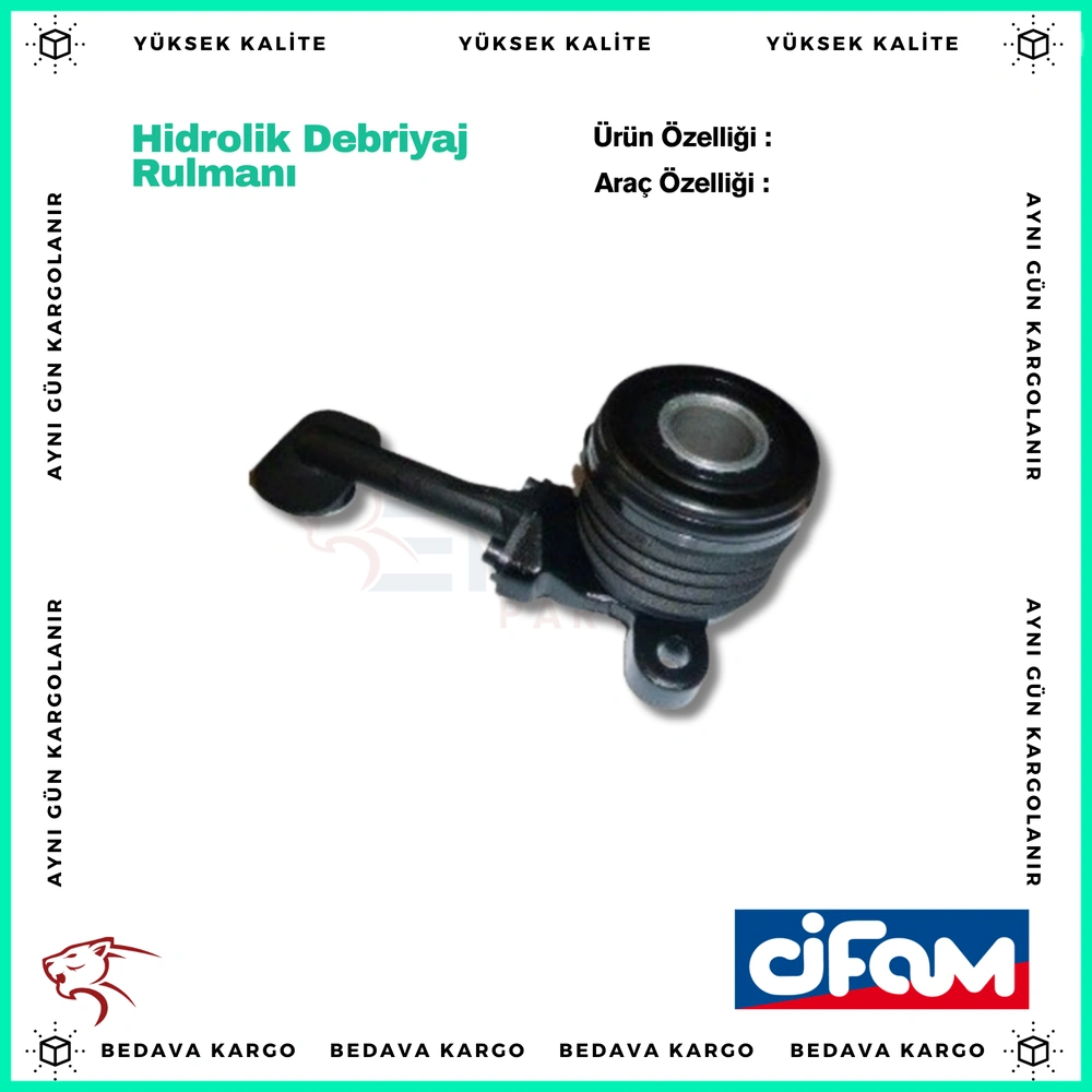 Hidrolik Debriyaj Rulmani Renault Laguna 2 Megane 2 Scenic - 8200764612 - Yedek Parça