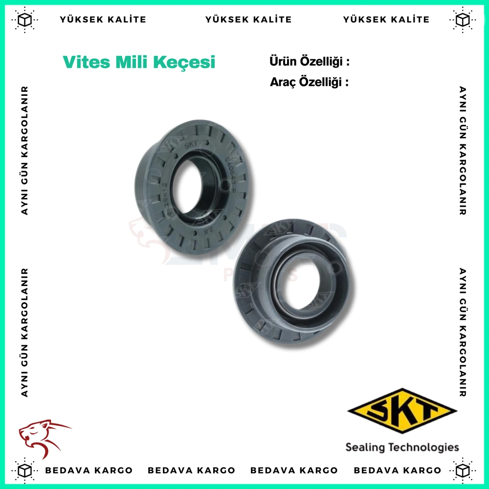 Vites Mili Kecesi Renault R9 R11 R21 R19 Megane Clio 1.4 - 7703087163 - Yedek Parça