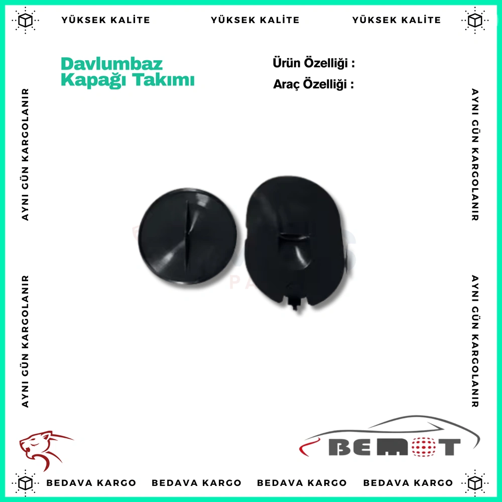 Davlumbaz Kapagi Takimi Renault Megane - 7701474633 - Yedek Parça