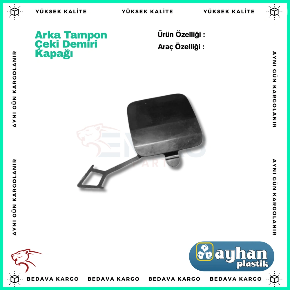 Arka Tampon Ceki Demir Kapagi Renault Clio 5 - 511654352R - Yedek Parça