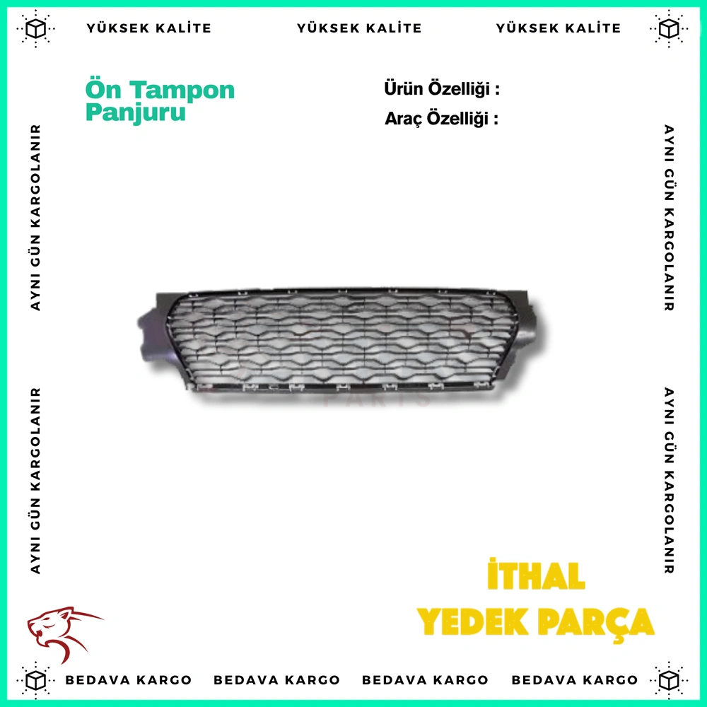 On Tampon Panjuru Dacia Duster 17- - 622544890R - Yedek Parça