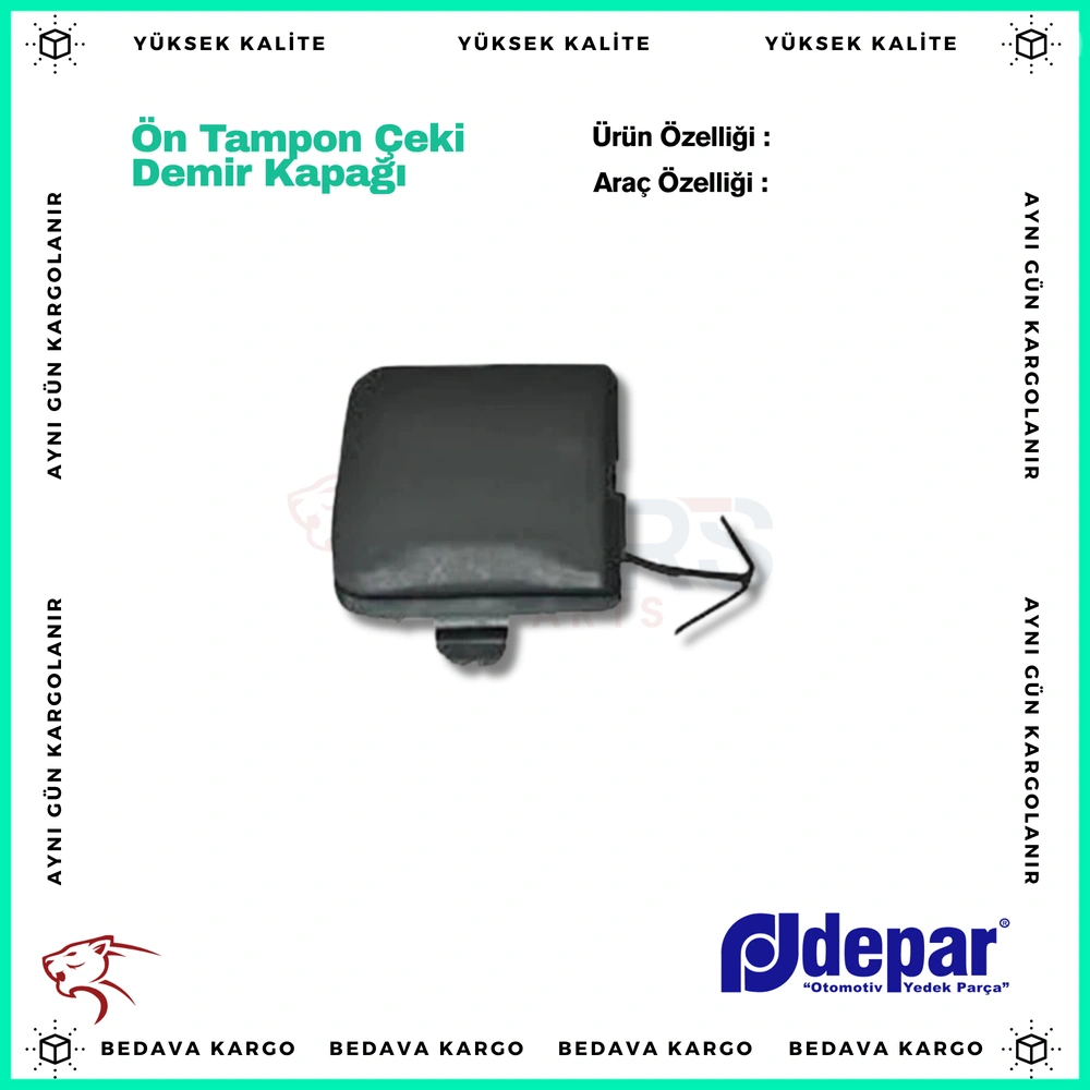 On Tampon Ceki Demir Kapagi Renault Symbol Dacia Logan Sandero - 511808136R - Yedek Parça