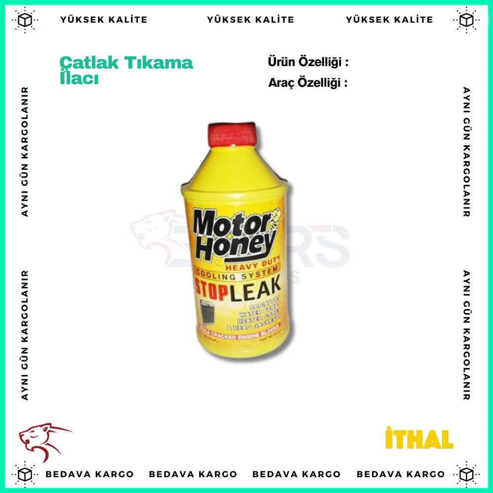 Radyator Delik Tikama Catlak Ilaci 300ml - 0108 - Yedek Parça