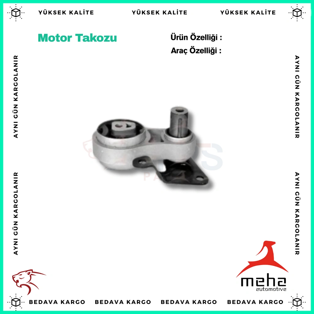 Motor Takozu Renault Clio Laguna 1 Megane - 7700818369 - Yedek Parça