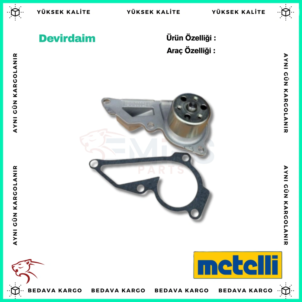 Devirdaim Ince Mil Renault Megane 4 Kadjar Talisman 1.3 TCE Clio 4 1.0 TCE Dacia Duster H5f - 210109334R - Yedek Parça