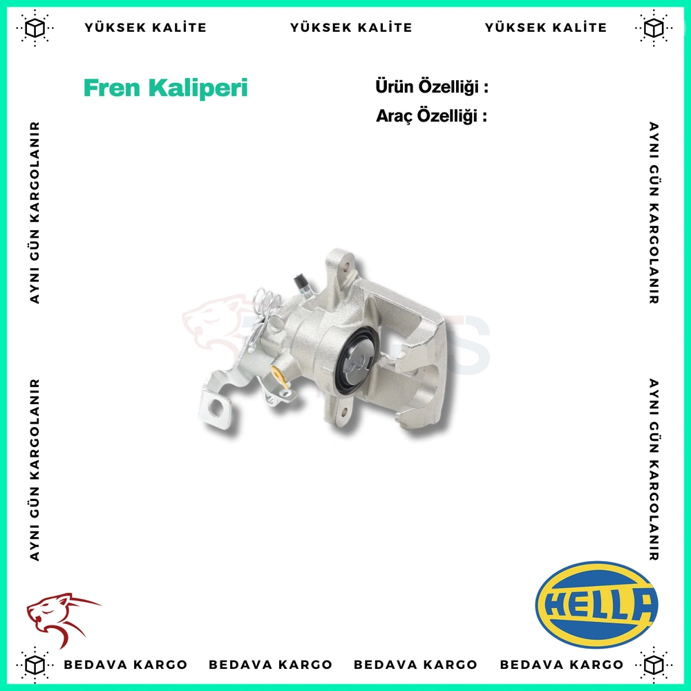 Fren Kaliperi Arka Sol Renault Master - 7701208036 - Yedek Parça