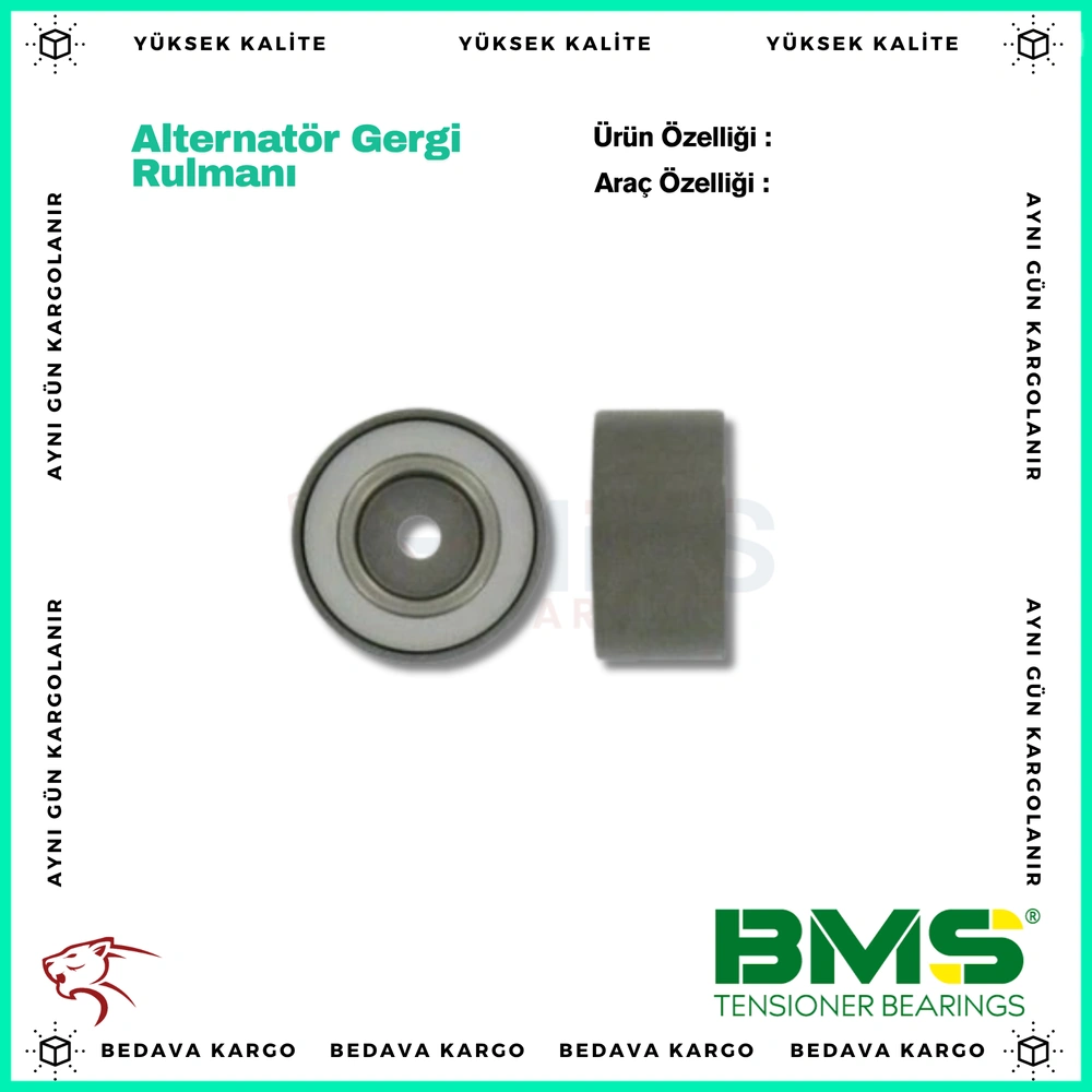 Alternator Gergi Rulmani Renault Clio 2 Megane Laguna 1 Scenic - 8200065479 - Yedek Parça