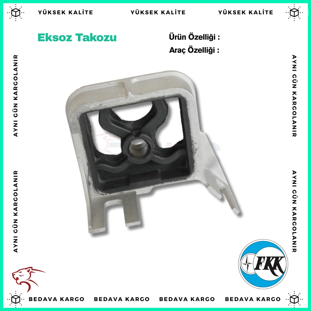 Eksoz Takozu Arka Renault Clio Megane - 7700435270 - Yedek Parça
