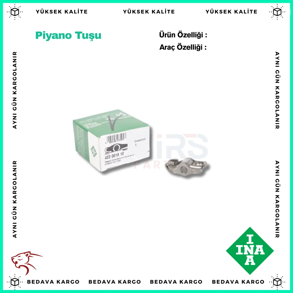Piyano Tusu P206-307-Bipper-C2-C3-Nemo-Xsara-Fiesta-Fusion-Toyota Aygo 1.4hdi-1.6hdi Elycee-P308-P3008-P508-P300 - 0903 - Yedek Parça