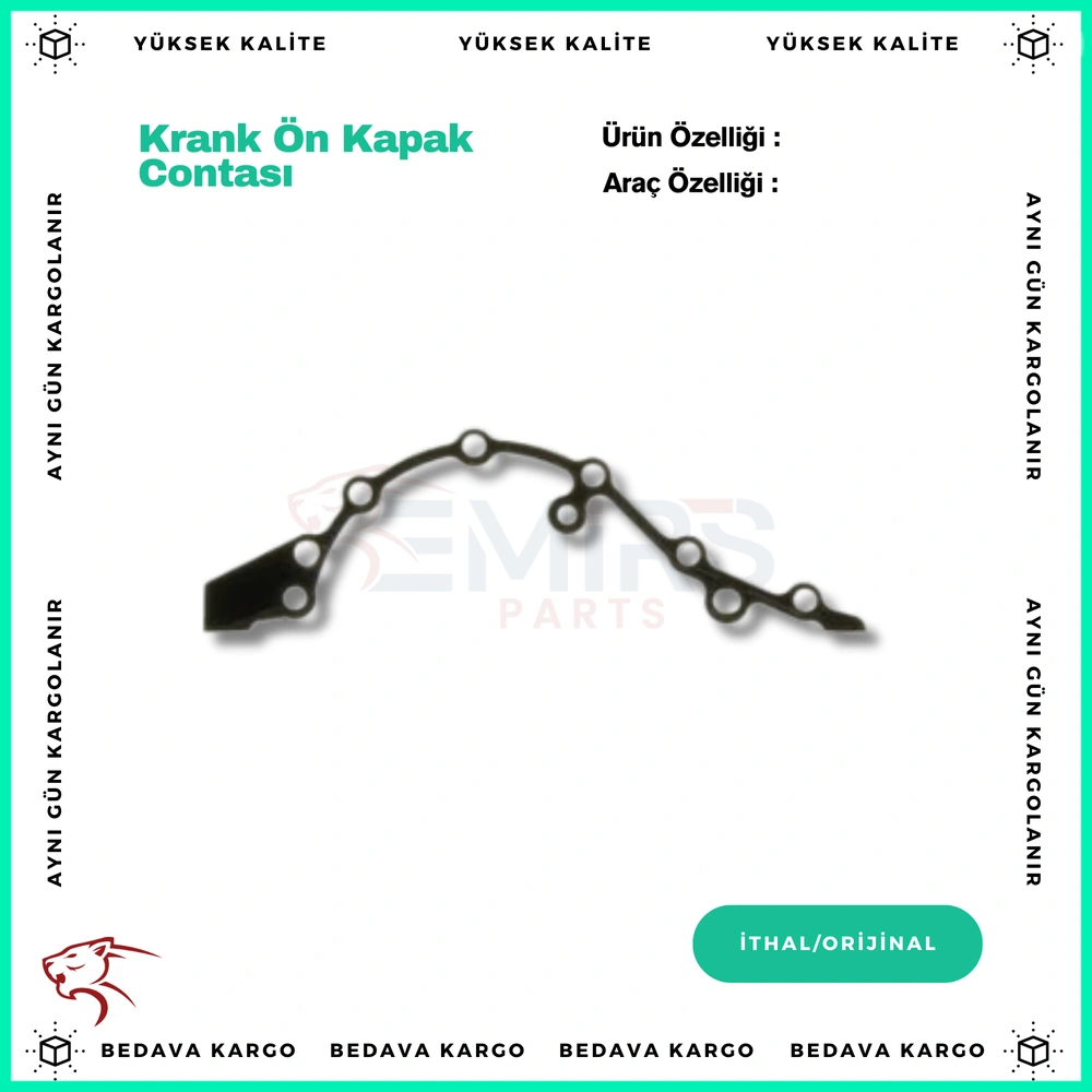 Krank On Kapak Contasi Renault Clio 3 4 Megane 3 4 Fluence Kangoo 2 Captur Laguna 3 Talisman Latitude Kadjar Scenic Dacia Dokker Logan 1 2 Sandero 1 2 Lodgy Duster - 8200182129 - Yedek Parça