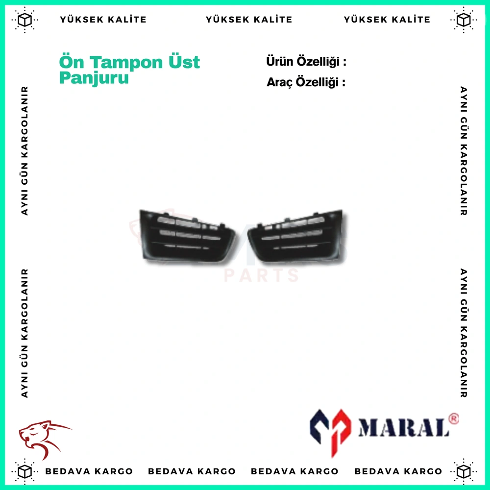 On Tampon Ust Panjuru Renault Megane 2 Ym 03-09 - 7701476893 - Yedek Parça