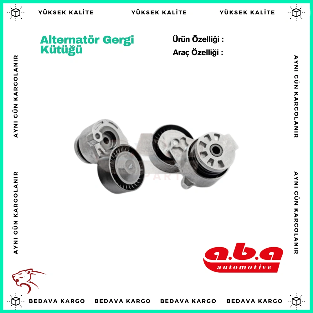 Alternator Gergi Rulmani Kutuklu Renault Clio Kangoo Megane 2 1.5 DCI 1.4 1.6 16v K4m K4j - 117501113R - Yedek Parça