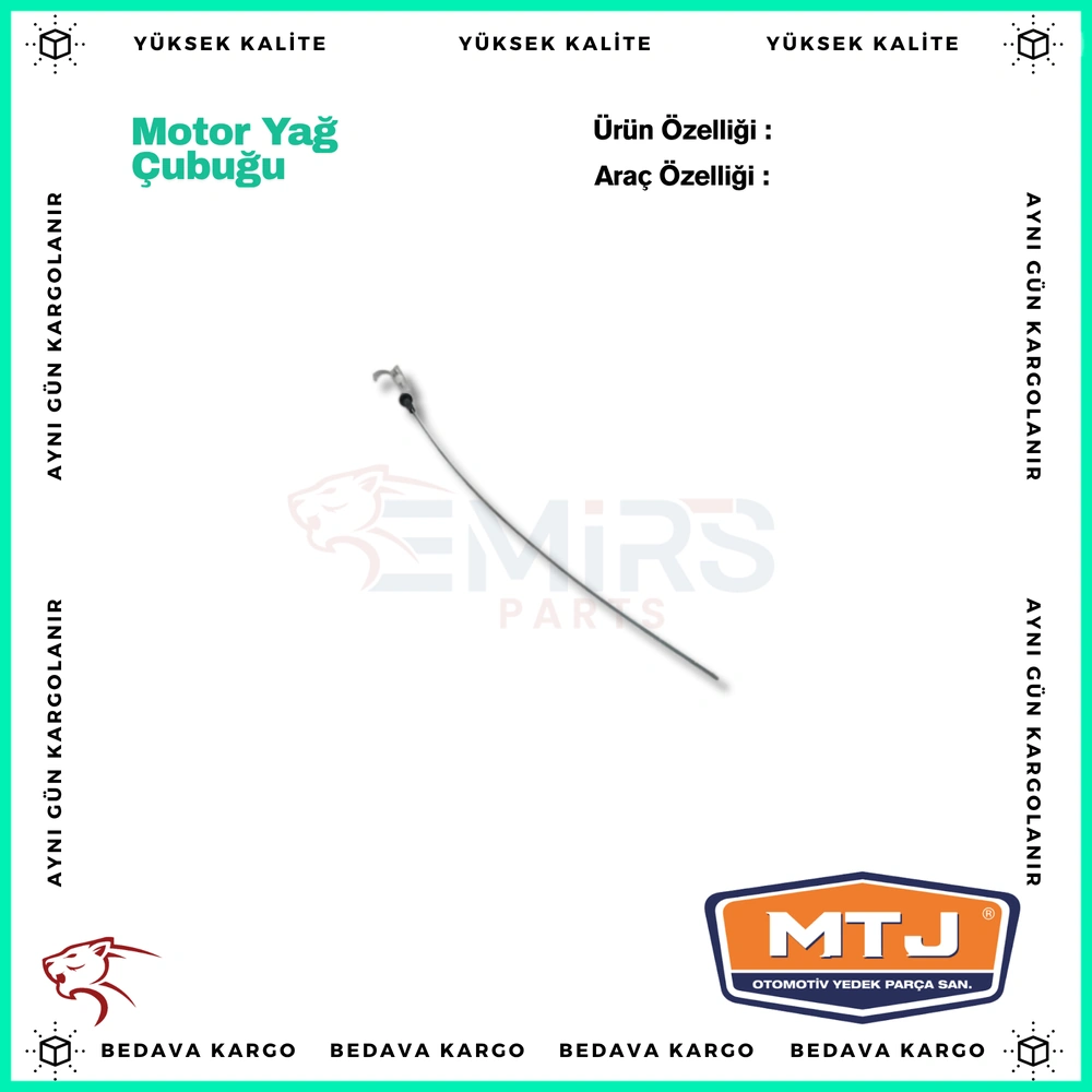 Motor Yag Cubugu Demir Renault Kangoo 1.9 - 7700109565 - Yedek Parça