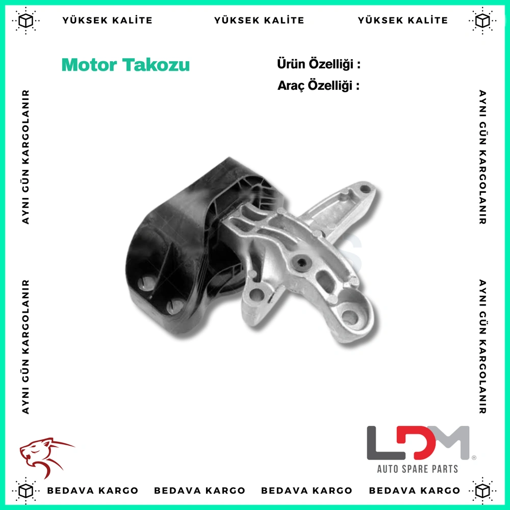 Motor Takozu Renault Megane 4 16- - 113757824R - Yedek Parça