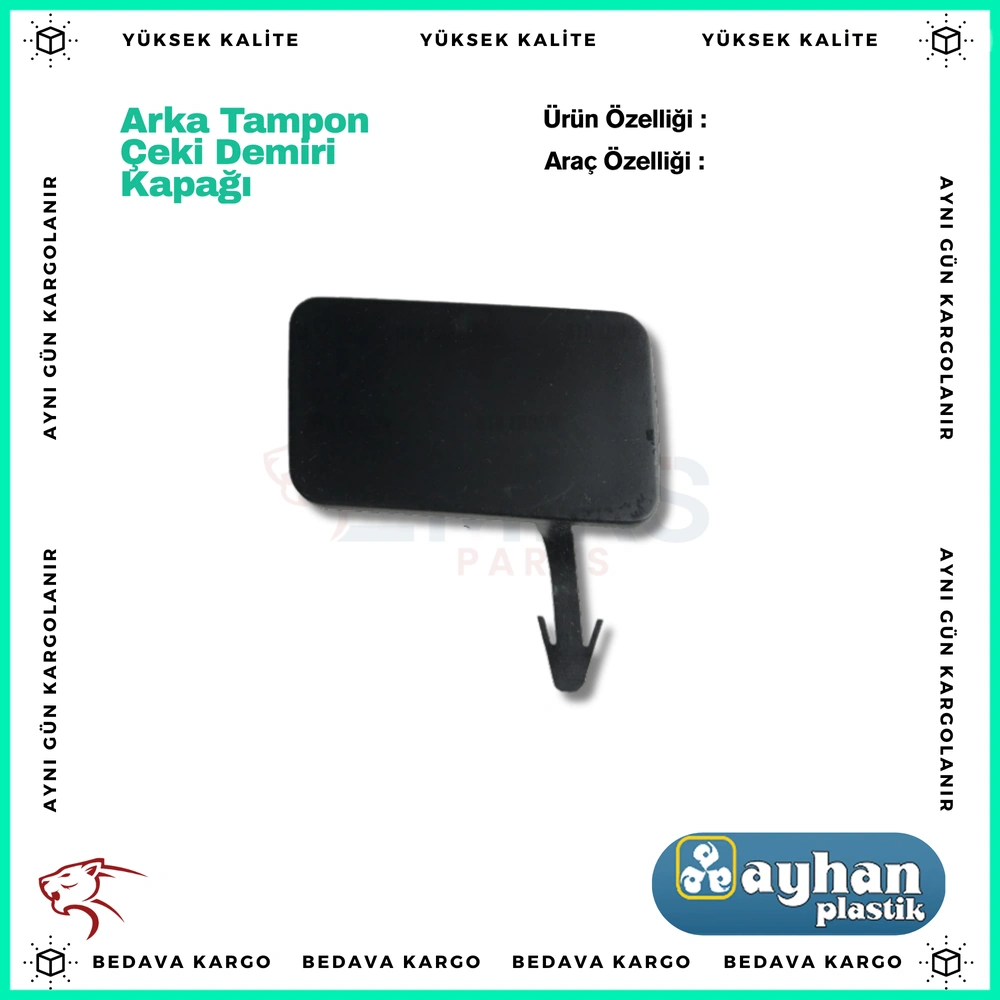 Arka Tampon Ceki Demir Kapagi Renault Clio 2 Symbol 01-05 - 8200136885 - Yedek Parça