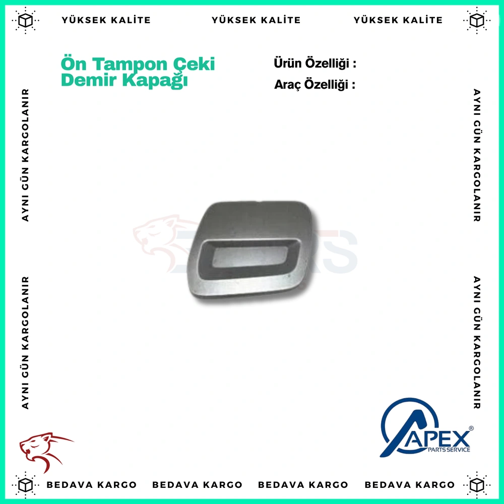 On Tampon Ceki Demir Kapagi Sag Dacia Duster 2018- - 620721430R - Yedek Parça