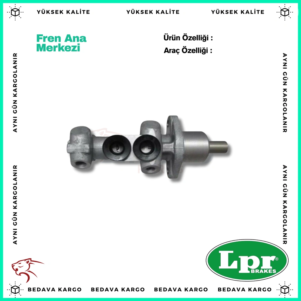 Fren Ana Merkezi Renault Clio 2 98- Absli 20,64mm - 7701206313 - Yedek Parça