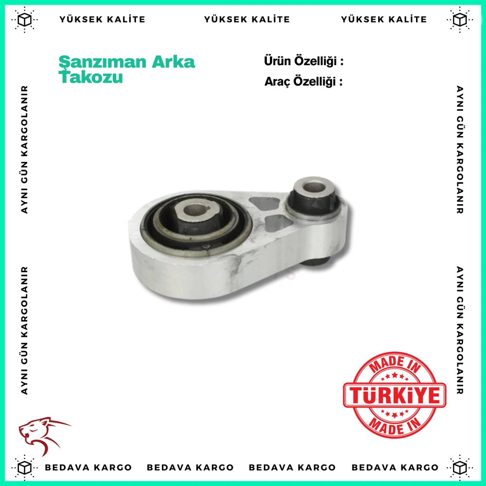 Sanziman Arka Takozu Renault Safrane - 7700412101 - Yedek Parça