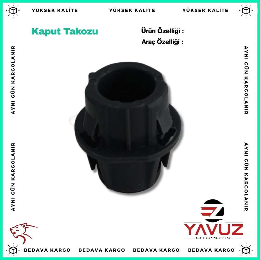 Kaput Takozu Renault - 8200048938 - Yedek Parça