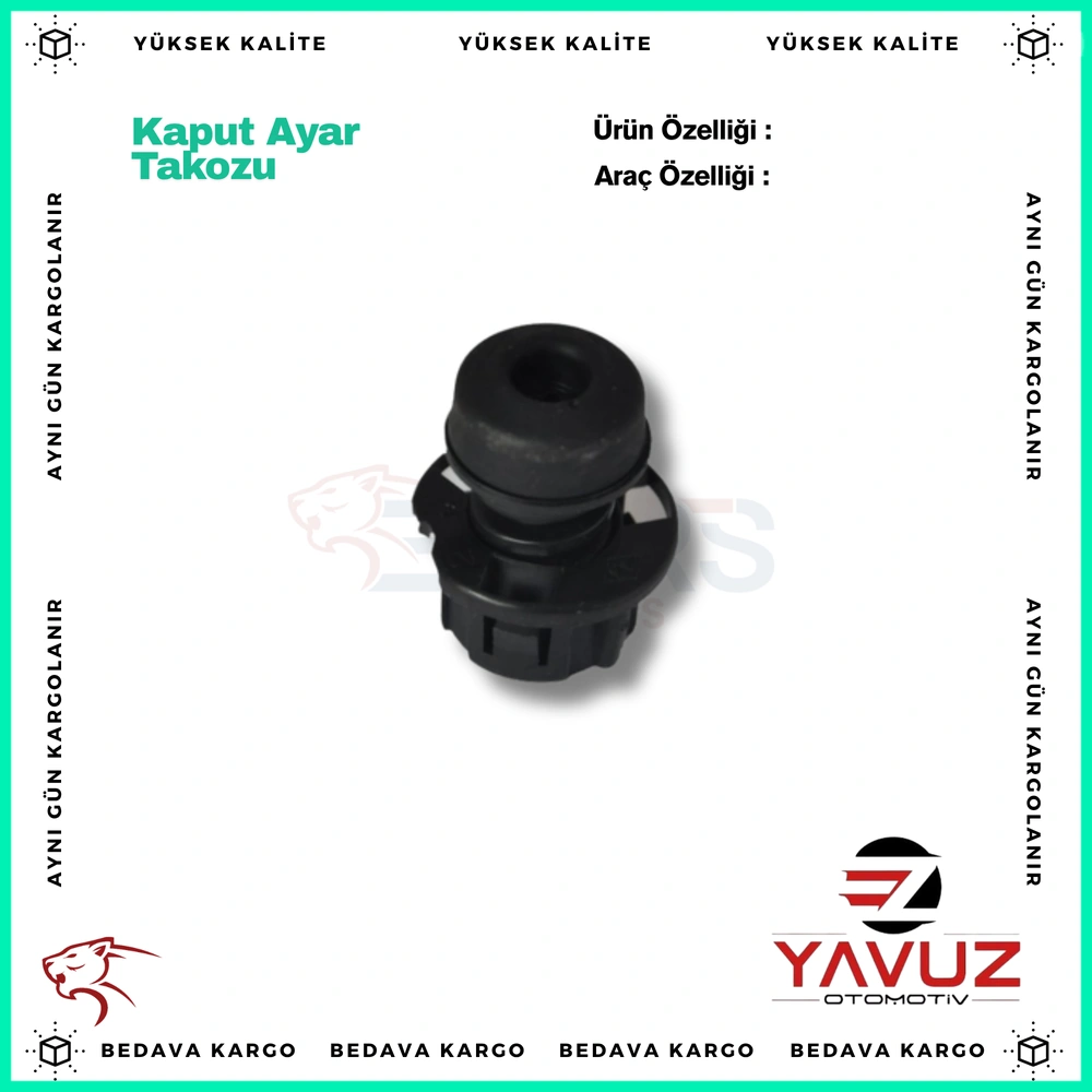 Kaput Ayar Takozu Renault - 3356 - Yedek Parça