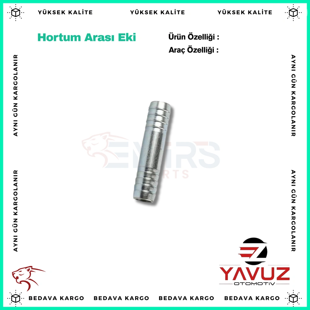 Hortum Arasi Eki Ozel 19mm - 4704 - Yedek Parça