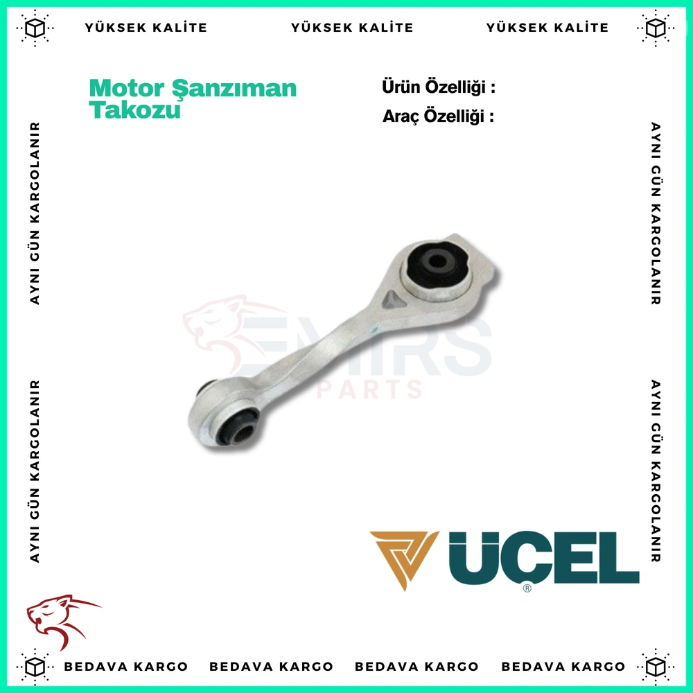Motor Sanziman Takozu Alt Renault Clio Kangoo Megane 1 Scenic 1 1.5 DCI K9k - 8200493821 - Yedek Parça