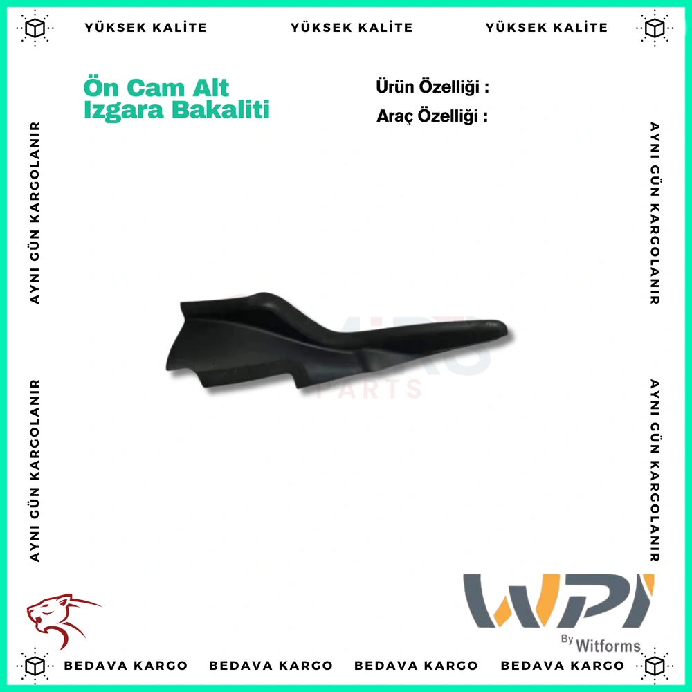 On Cam Alt Izgara Bakaliti Sag Renault Kangoo - 8200439448 - Yedek Parça